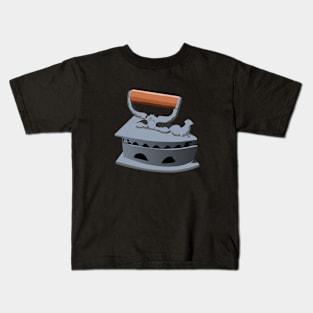 Traditional Charcoal Iron Kids T-Shirt